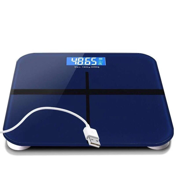 Battery-powered smart digital body weight scale