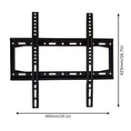 Ultra-slim fixed wall mount for 26–75 inch TVs