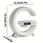 Wireless speaker with fast charging and RGB lighting
