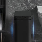 Automatic rubbish bin with smart sensor