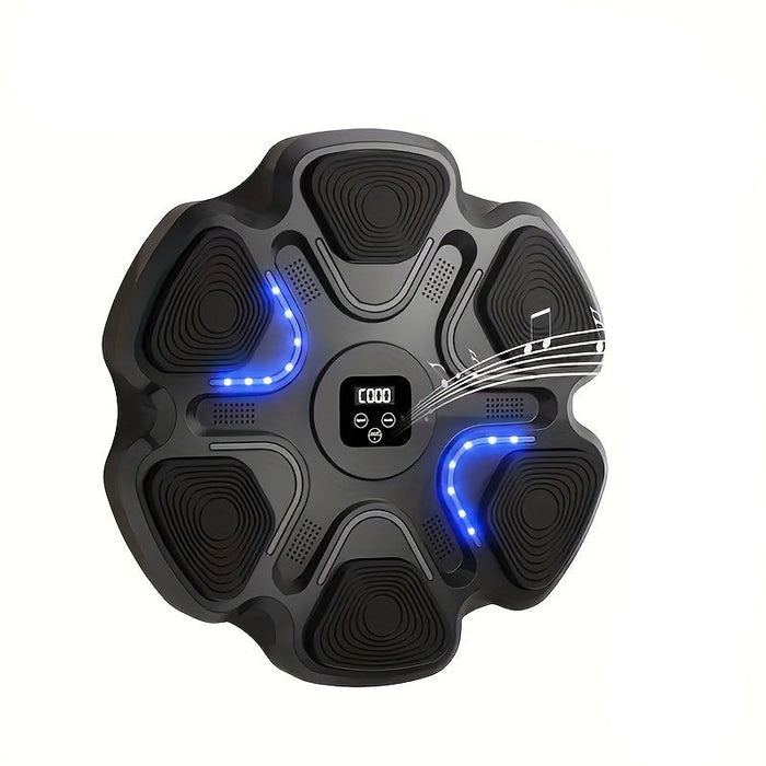 Wall-mounted smart music boxing trainer