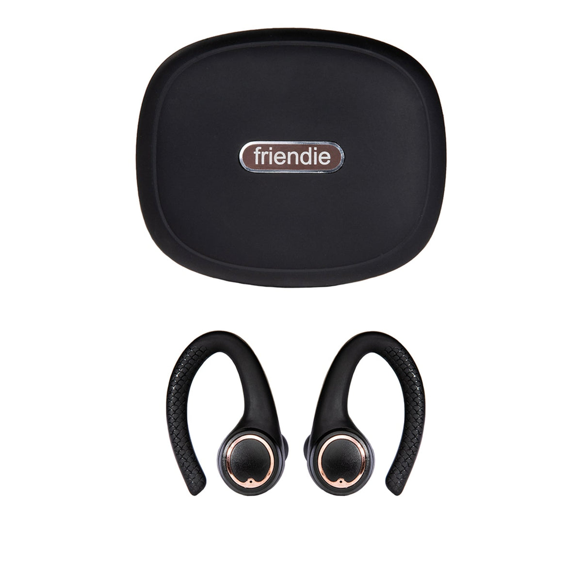 Écouteurs de sport AIR Active 2.0, noir mat et or rose