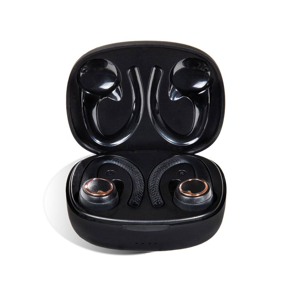 Écouteurs de sport AIR Active 2.0, noir mat et or rose