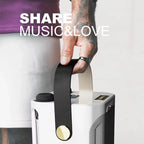 Enceinte Bluetooth de karaoké haute puissance avec deux microphones