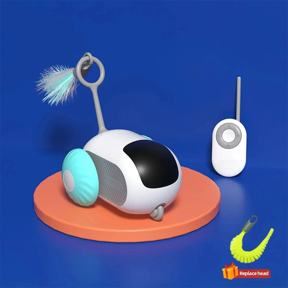 Voiture interactive intelligente pour chats