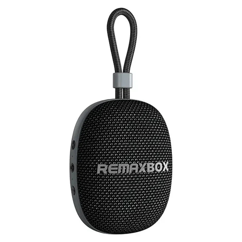 Enceinte Bluetooth portable d’extérieur résistante à l’eau, noire