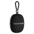Enceinte Bluetooth portable d’extérieur résistante à l’eau, noire