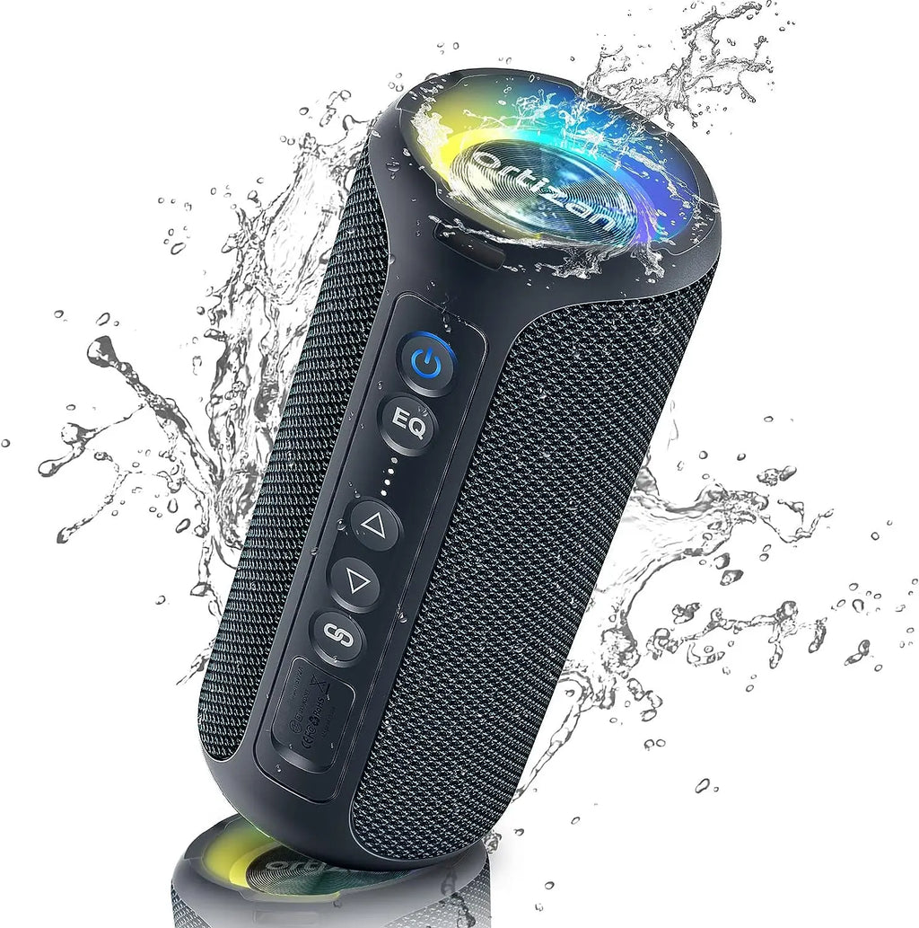 Black 40 W stereo Bluetooth speaker