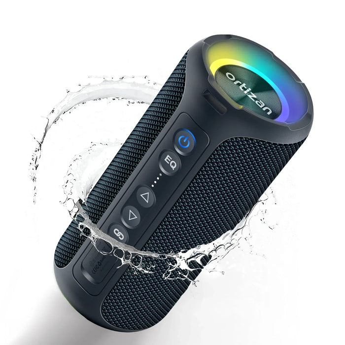 Black 40 W stereo Bluetooth speaker