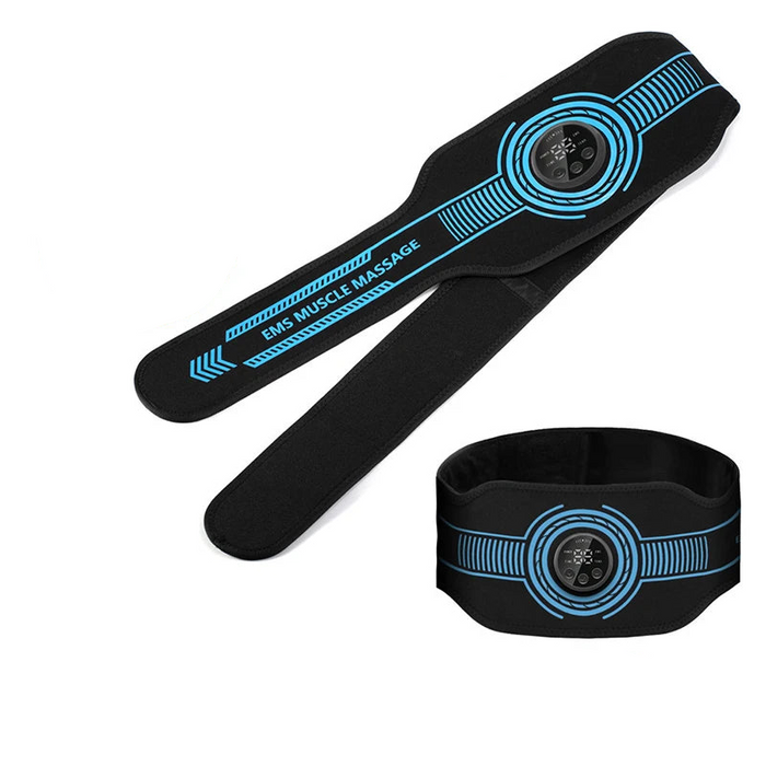 Blue smart EMS muscle stimulator for arms