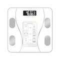 White smart Bluetooth body fat scale
