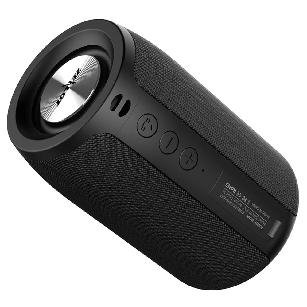 Black mini portable Bluetooth speaker