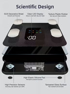 Smart digital body fat scale