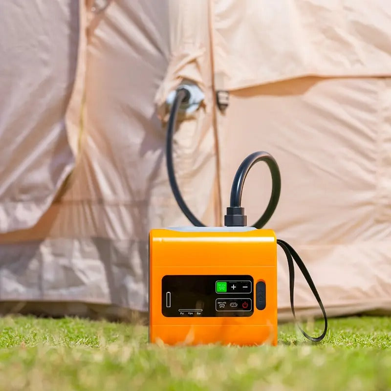 High-capacity smart inflation pump