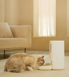Smart automatic pet feeder with privacy camera